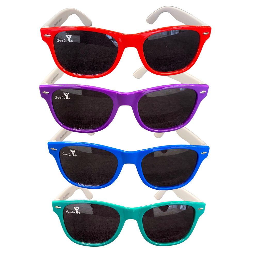 Y Shine On Pattern Sunglasses