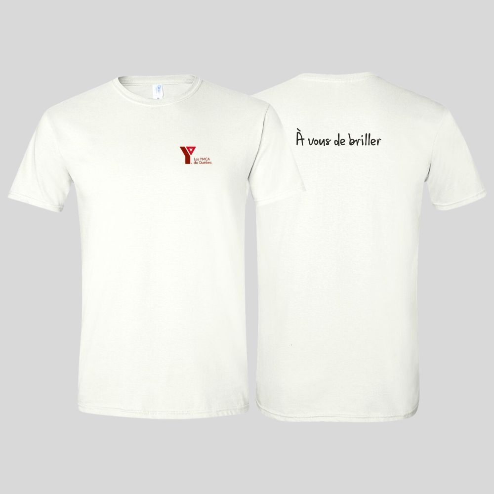 Ys of Quebec Shine On White T-Shirt