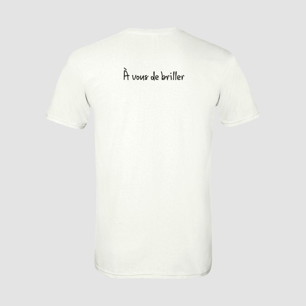 Ys of Quebec Shine On White T-Shirt