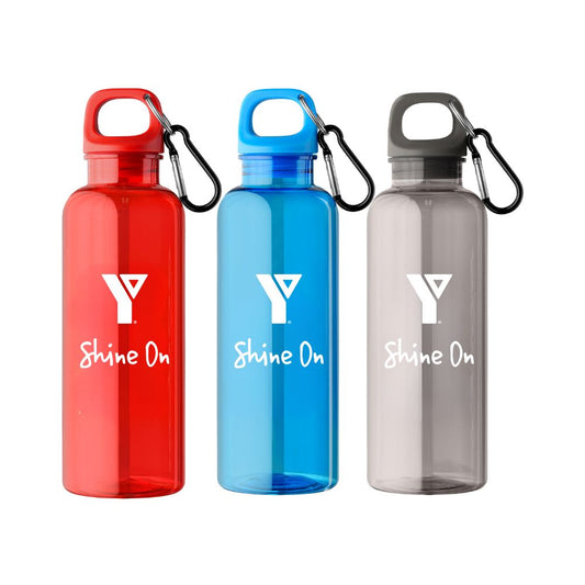 rPET Water Bottle w Carabiner Clip