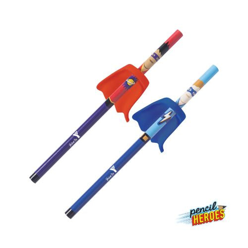 Superhero Pencil w/Cape - 10 pack
