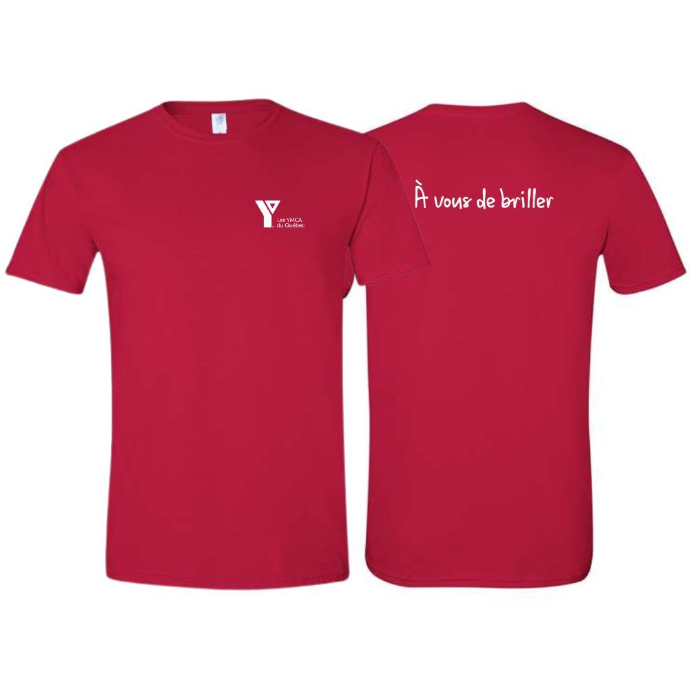 Ys of Quebec Shine On Red T-Shirt